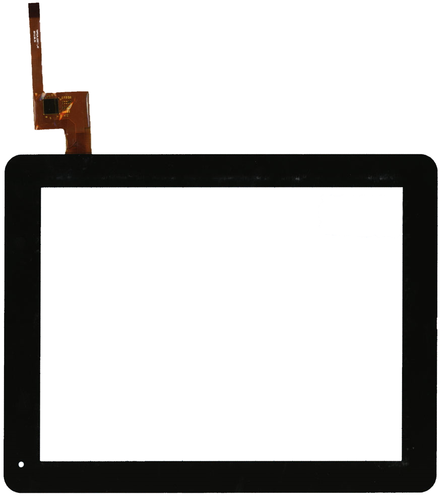 Сенсорное стекло (тачскрин) Texet TM-9740 черное