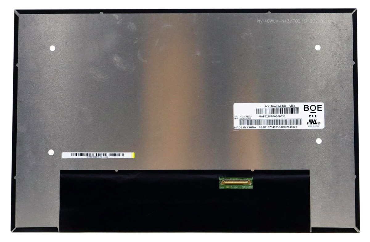 Матрица NV140WUM-T02 (глянцевая)