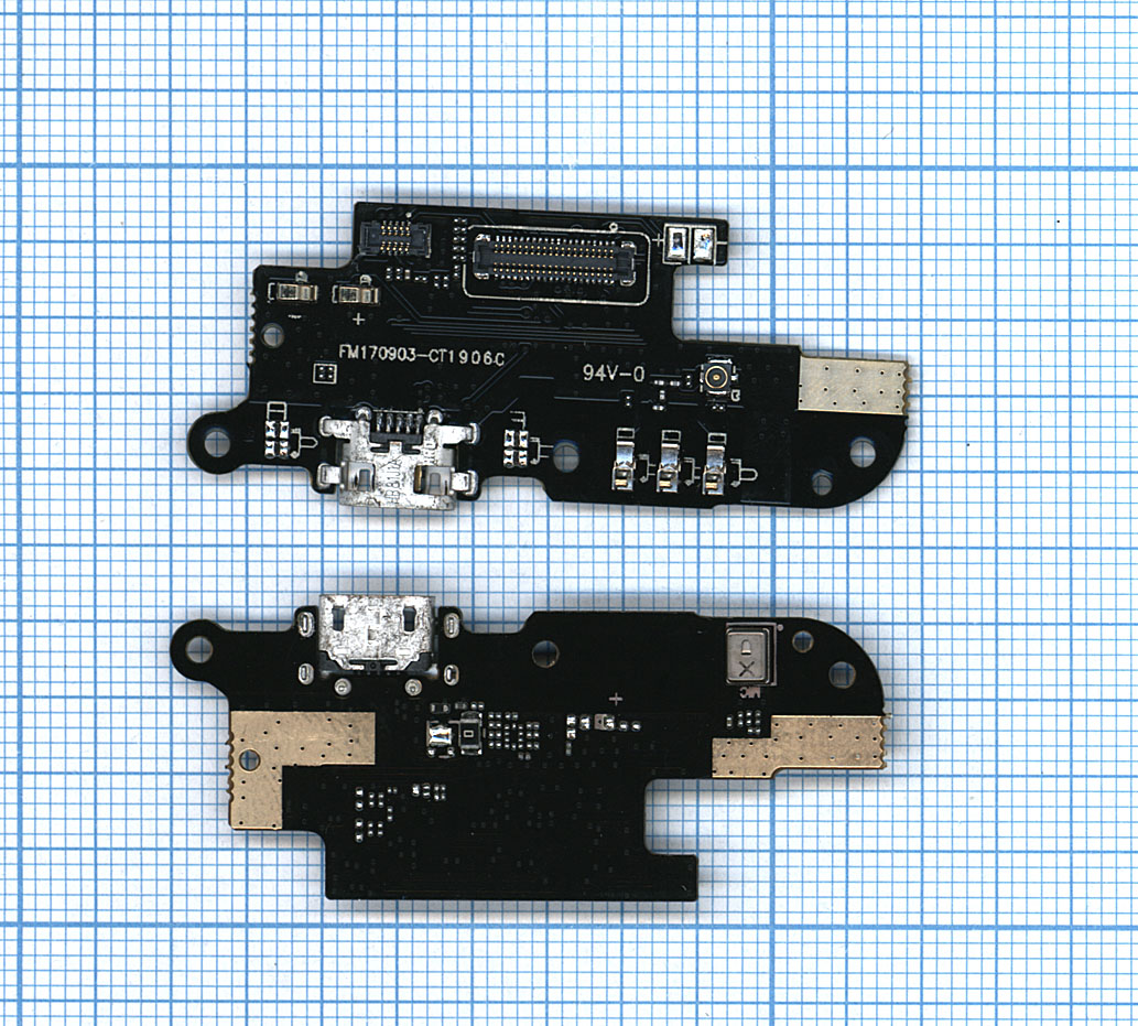 Плата разъема питания для Meizu M6