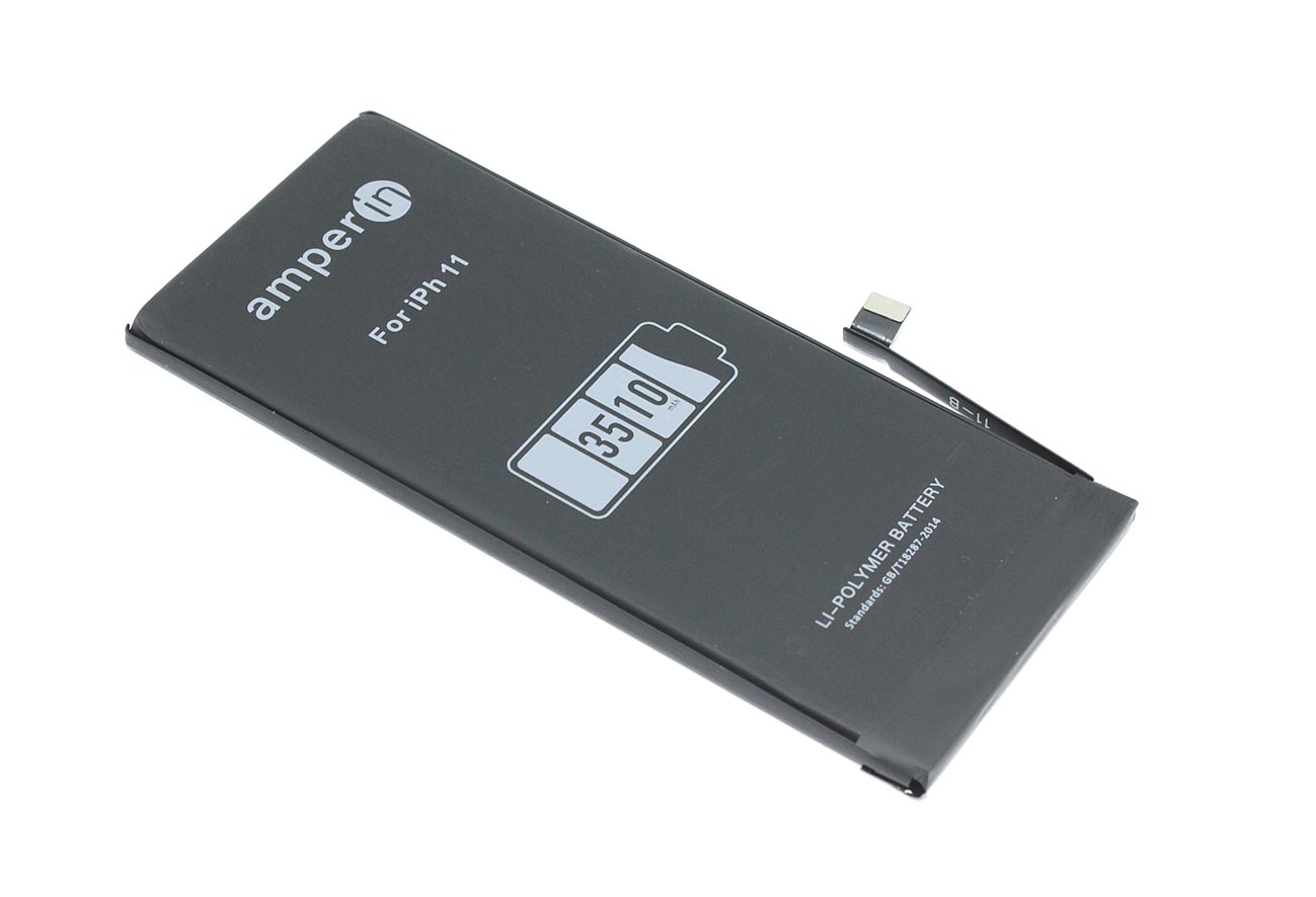 Аккумуляторная батарея Amperin для Apple iPhone 11 3510mAh