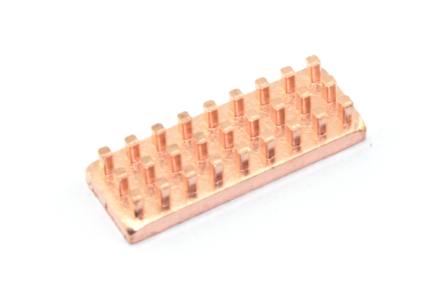 Медный  радиатор 22х8х4 мм