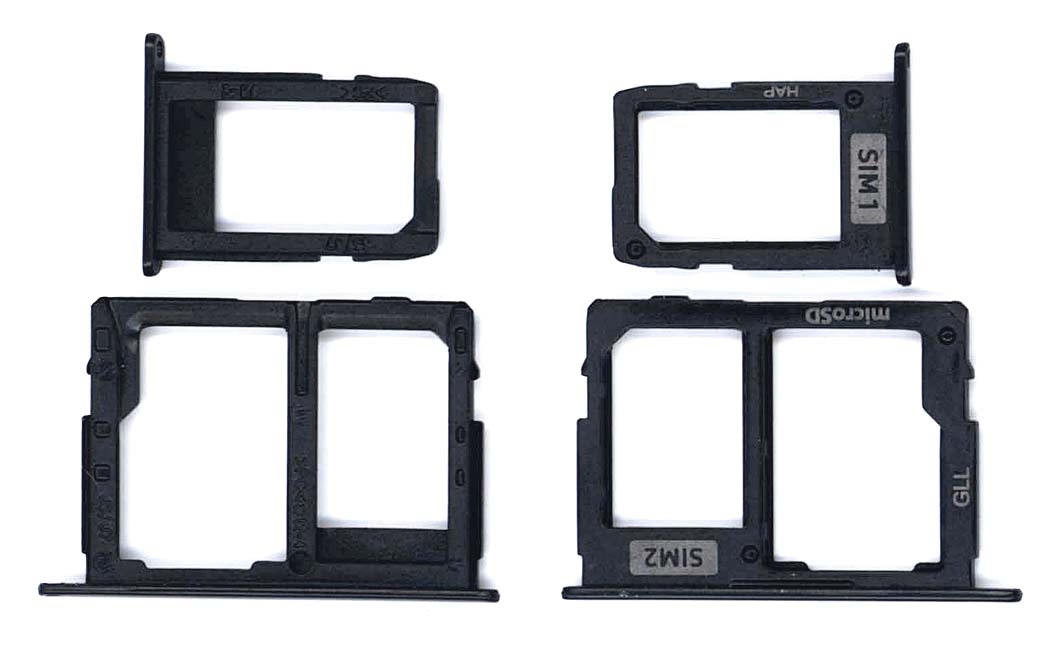 Лоток для SIM-карты Samsung Galaxy J5 (J530F) черный