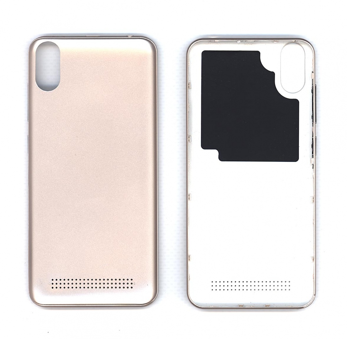 Задняя крышка для Inoi 3 Lite золотая
