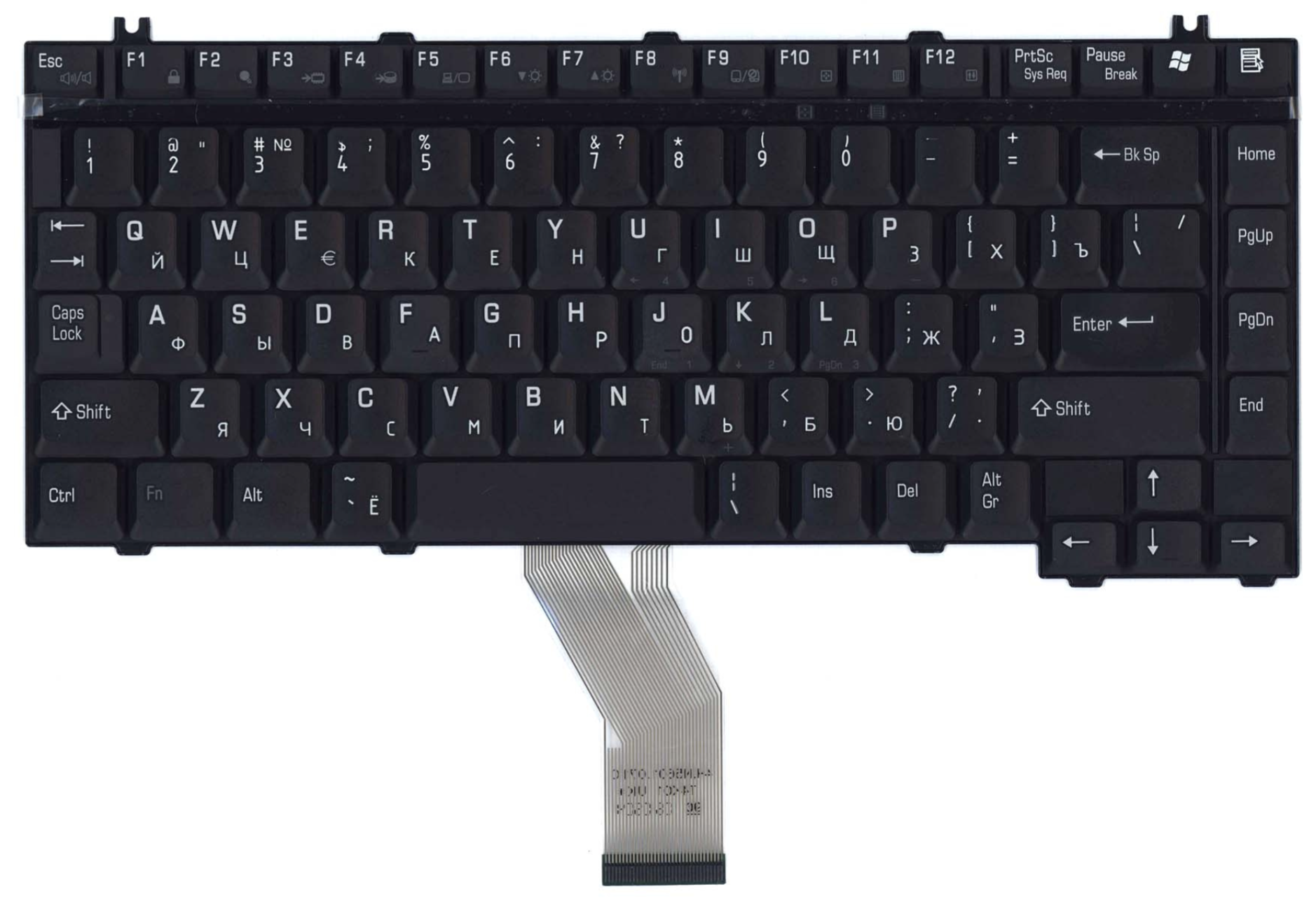 Клавиатура Toshiba Satellite M55 OEM