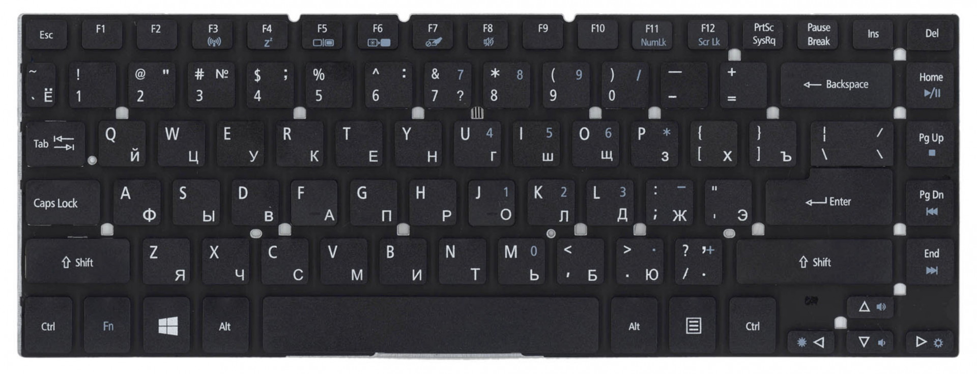 Клавиатура Acer ChromeBook CB3-531 OEM