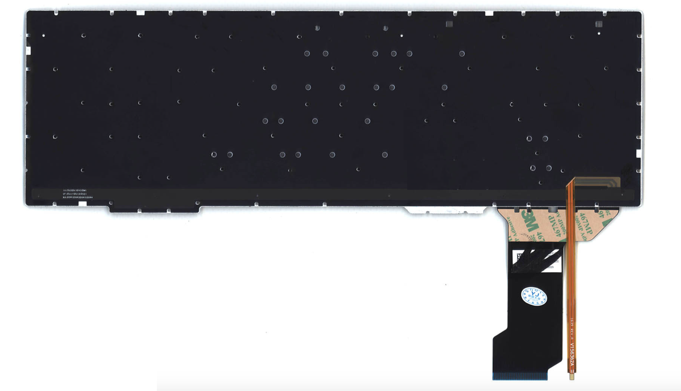 Клавиатура ASUS ROG GL753VD с красной подсветкой, узкий шлейф подсветки OEM