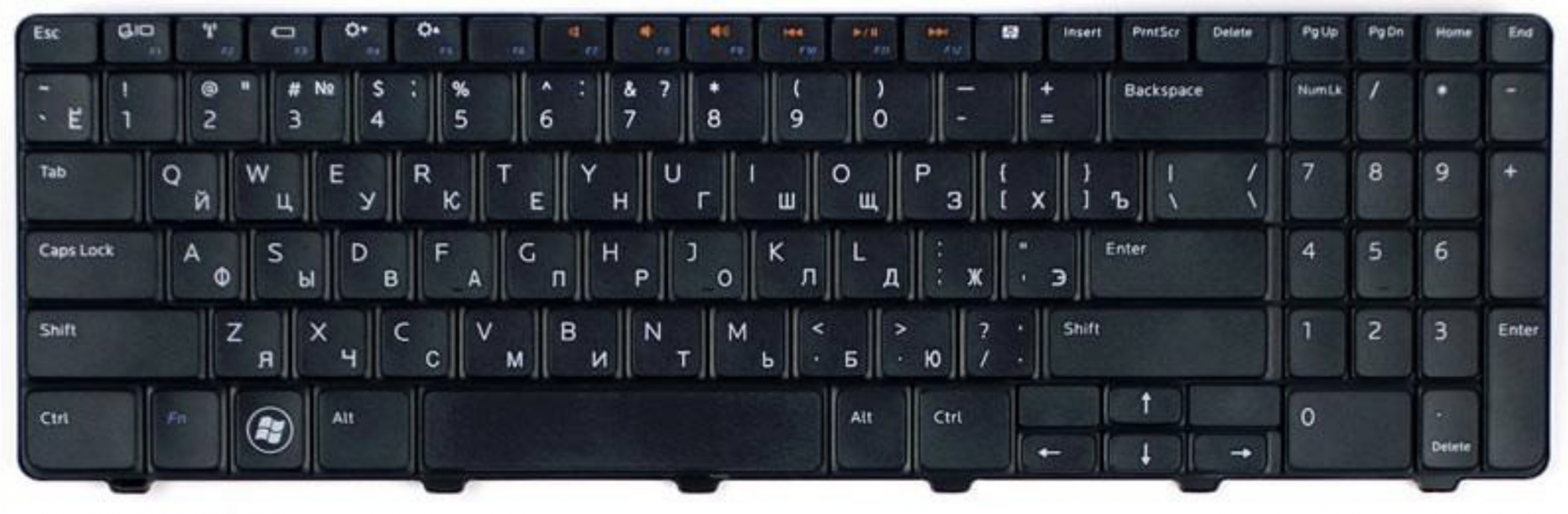 Клавиатура DELL Inspiron N5010 OEM