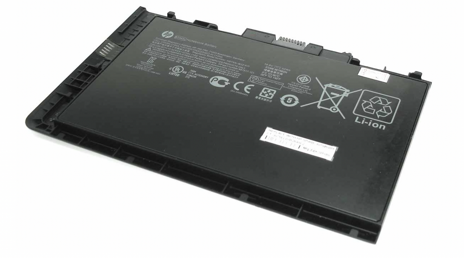 Аккумулятор HP EliteBook Folio 9470m 14.4V, 52Wh, Original