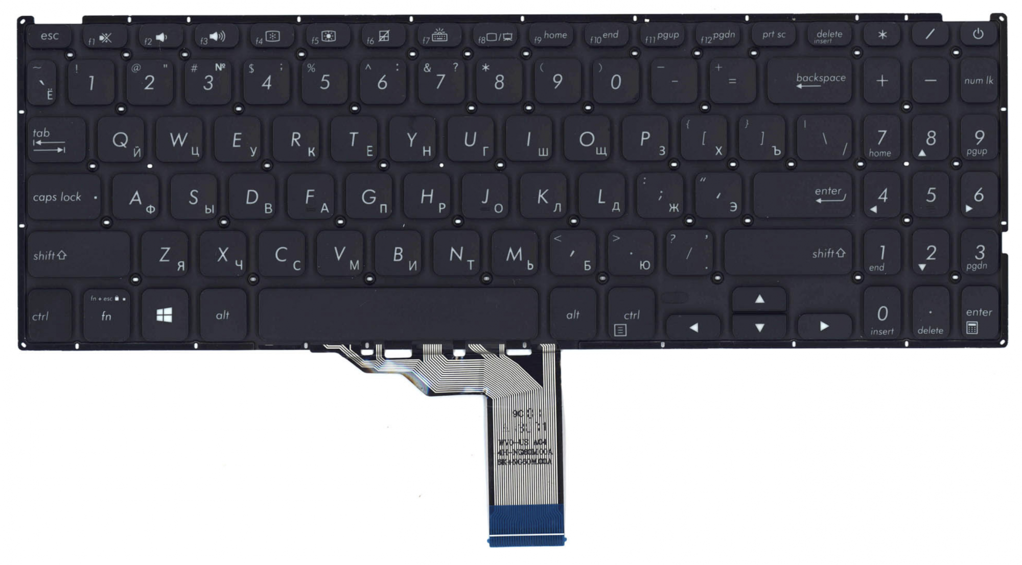 Клавиатура ASUS VivoBook X512UA-BQ529T OEM