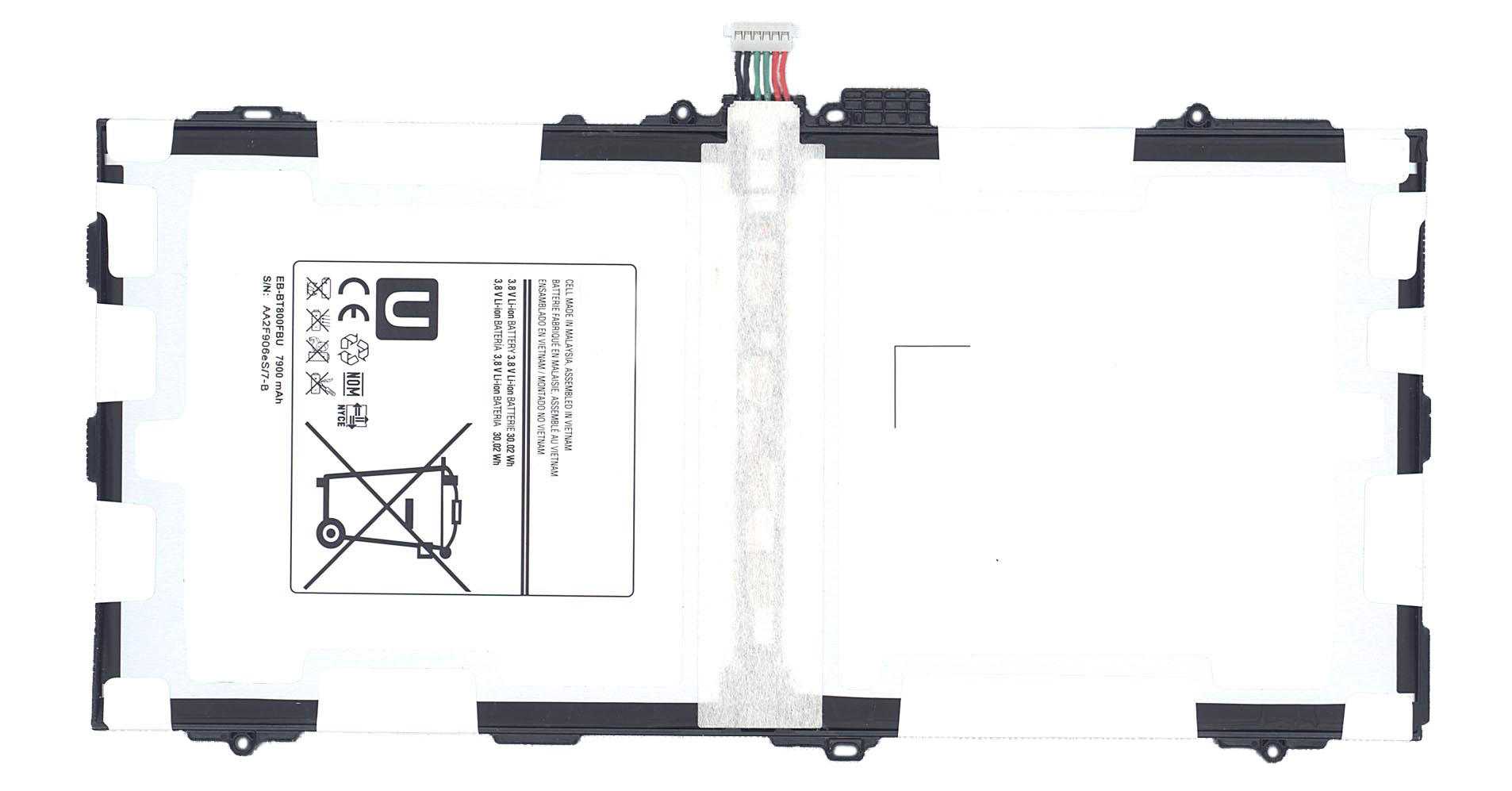 Аккумуляторная батарея EB-BT800FBE для Samsung Galaxy Tab S 10.5 SM-T800, SM-T801, SM-T805, SM-T807