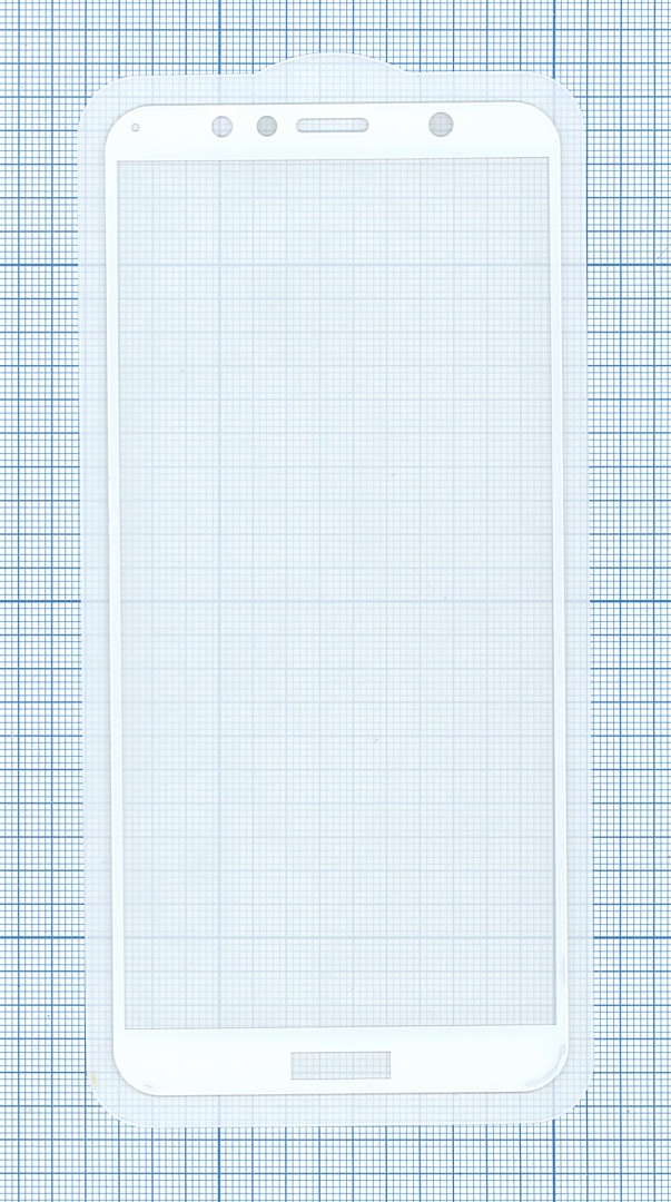 Защитное стекло "Полное покрытие" для Huawei Y6 (2018) черное