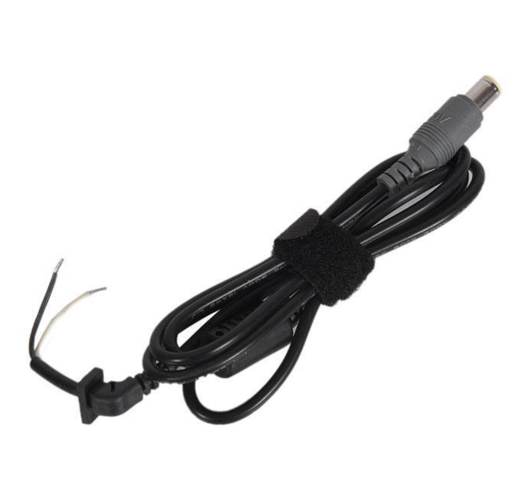 Хвост блока питания Lenovo 7.9x5.0 с иглой с инф. каналом, прямой