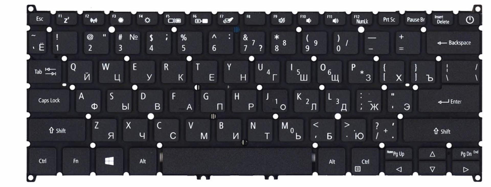 Клавиатура Acer Spin 5 SP513-51 OEM