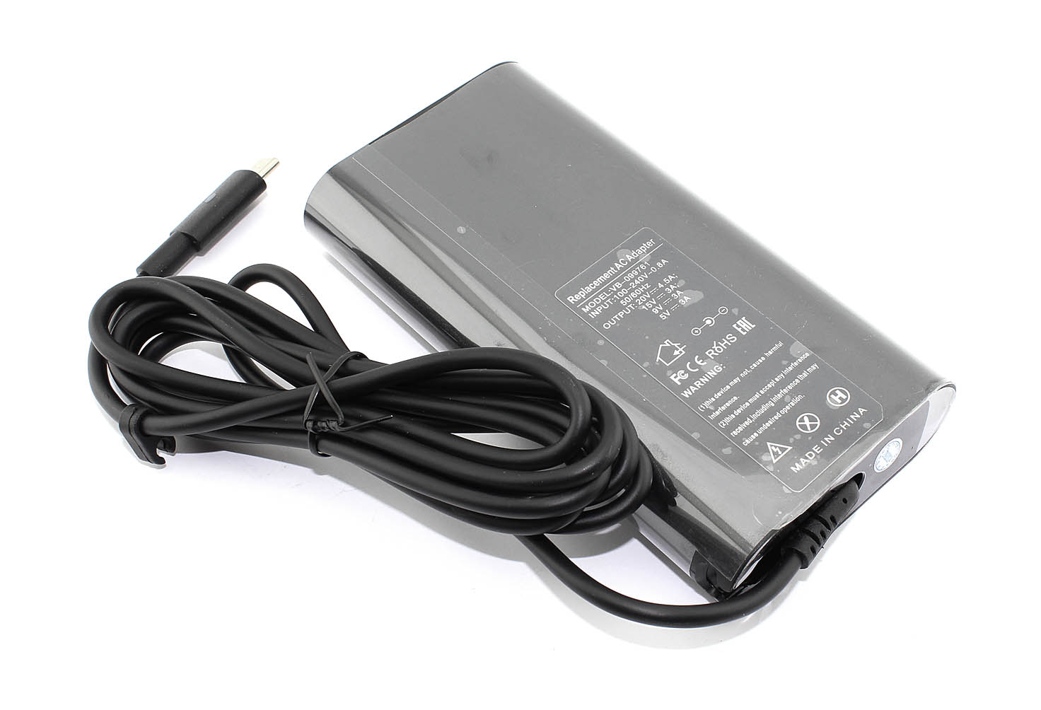 Блок питания (сетевой адаптер) для ноутбуков Dell 5V/20V-4.5A 90W Type-C OEM