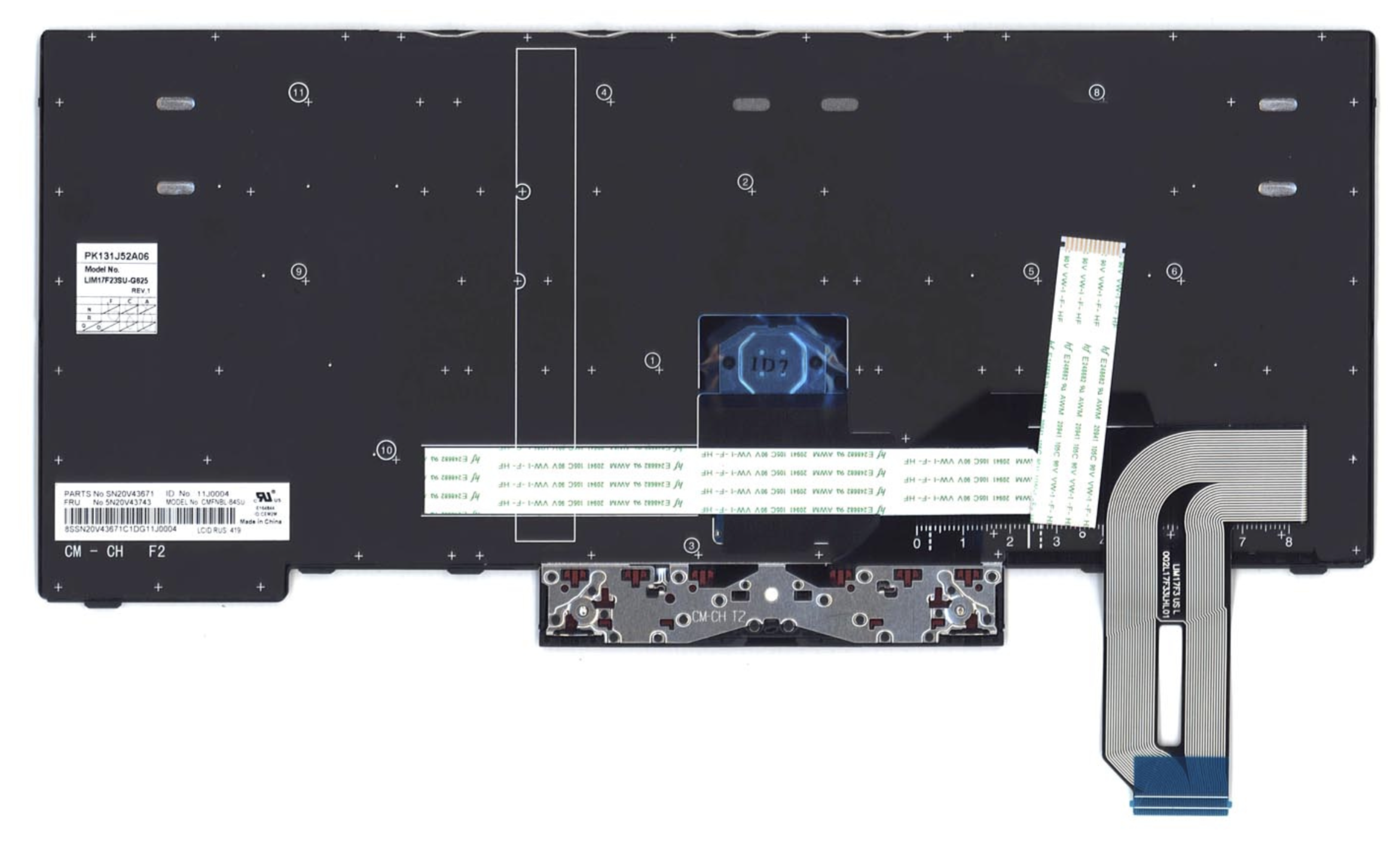 Клавиатура Lenovo ThinkPad P14s Gen 1 OEM