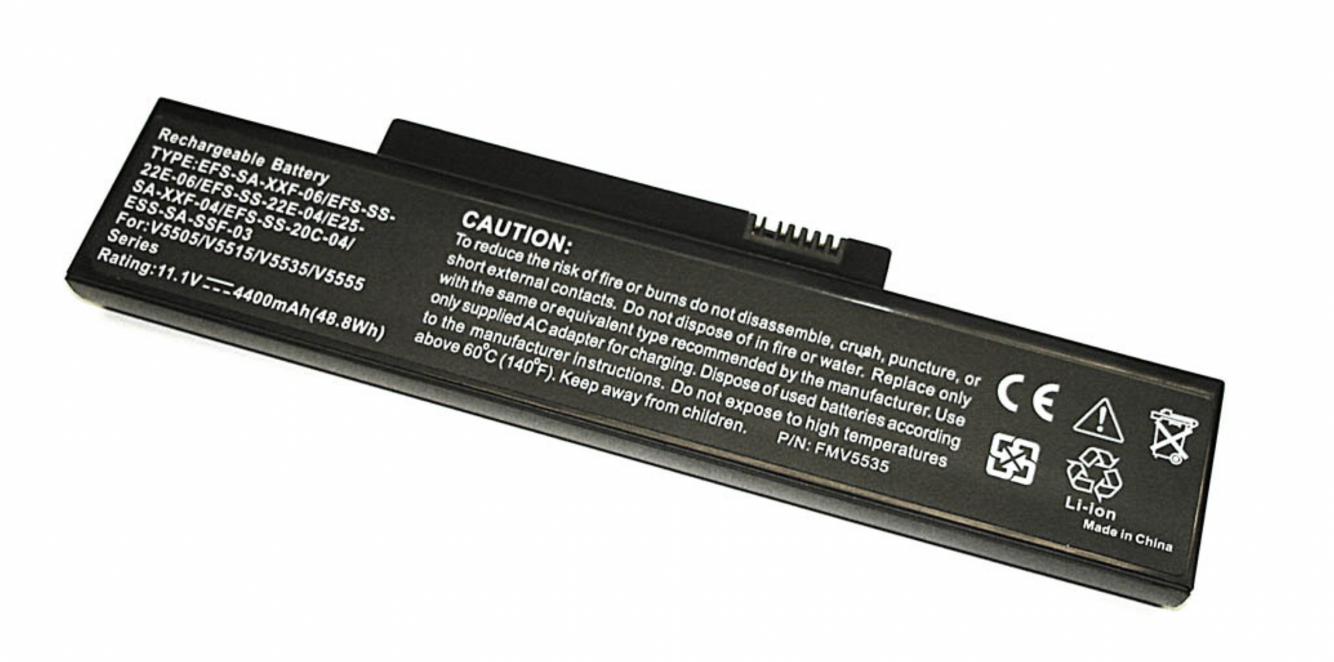 Аккумулятор Fujitsu-Siemens Amilo La1703 11.1V, 5200mAh, OEM