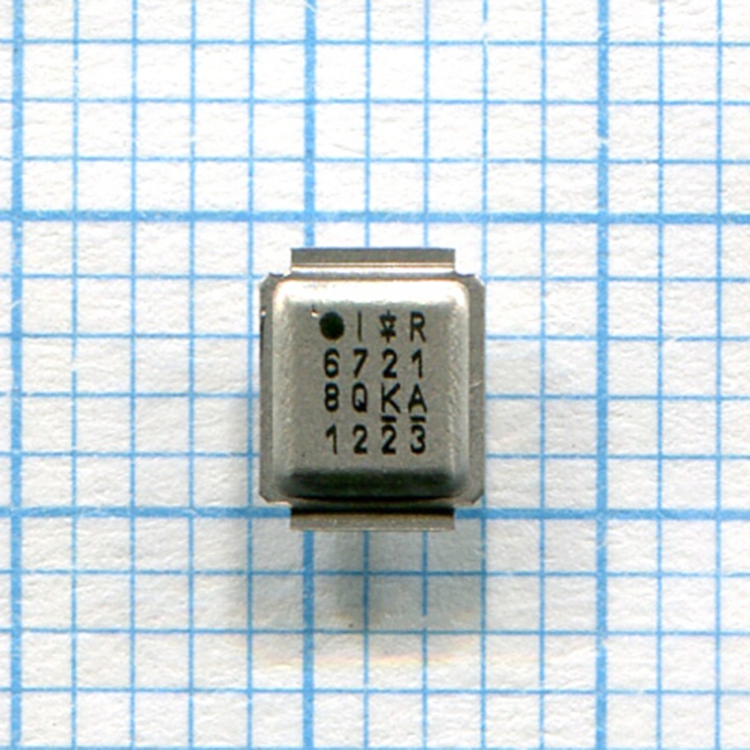 Микросхема IRF6721 с разбора