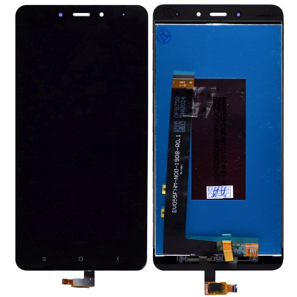 Дисплей Xiaomi Redmi Note 4 (5,5") + тачскрин черный (матрица orig) AA
