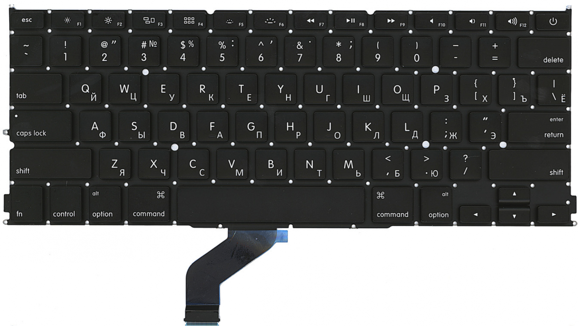 Клавиатура MacBook Pro A1425 плоский enter
