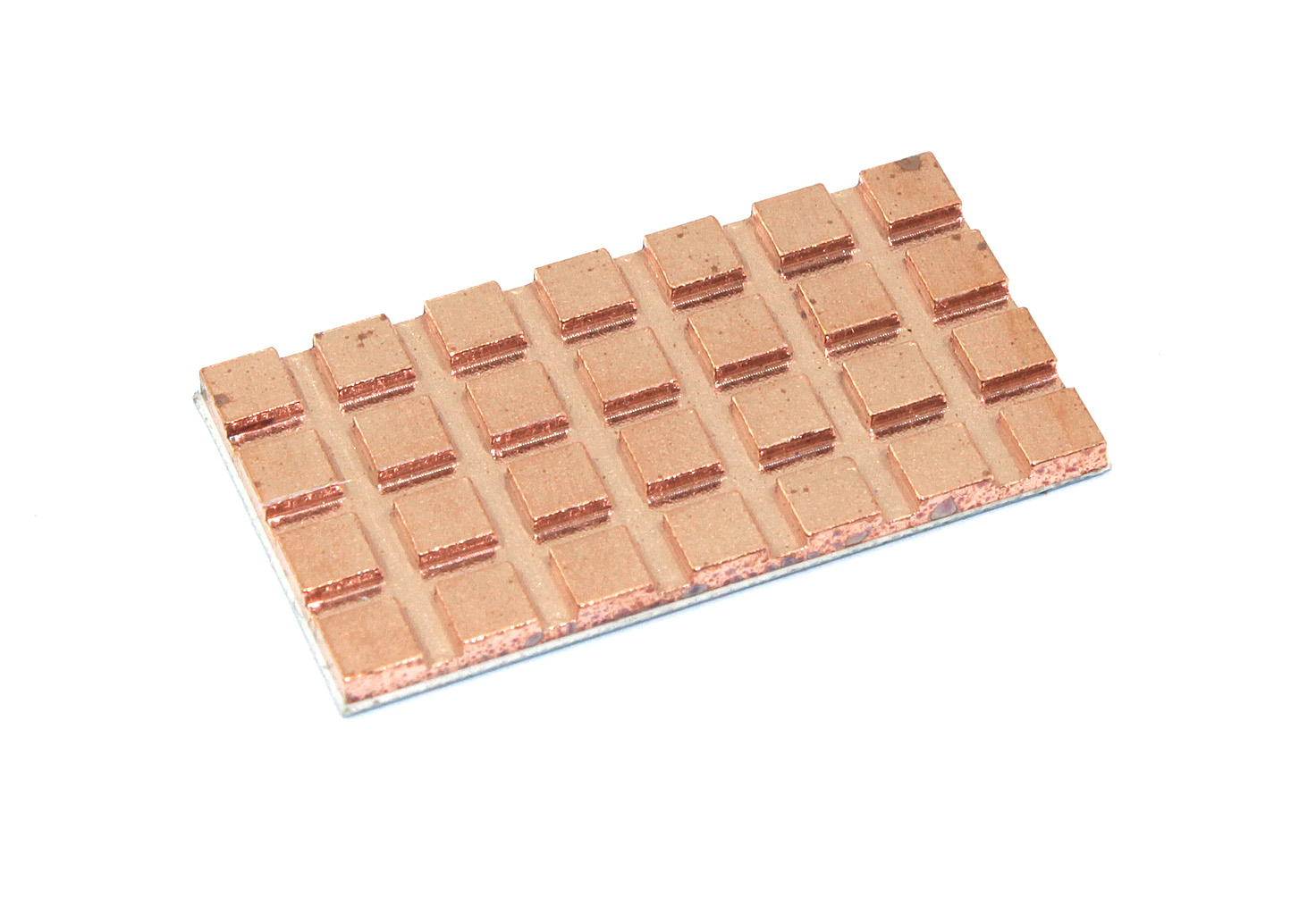 Медный радиатор 18х32х1.5мм с термоскотчем