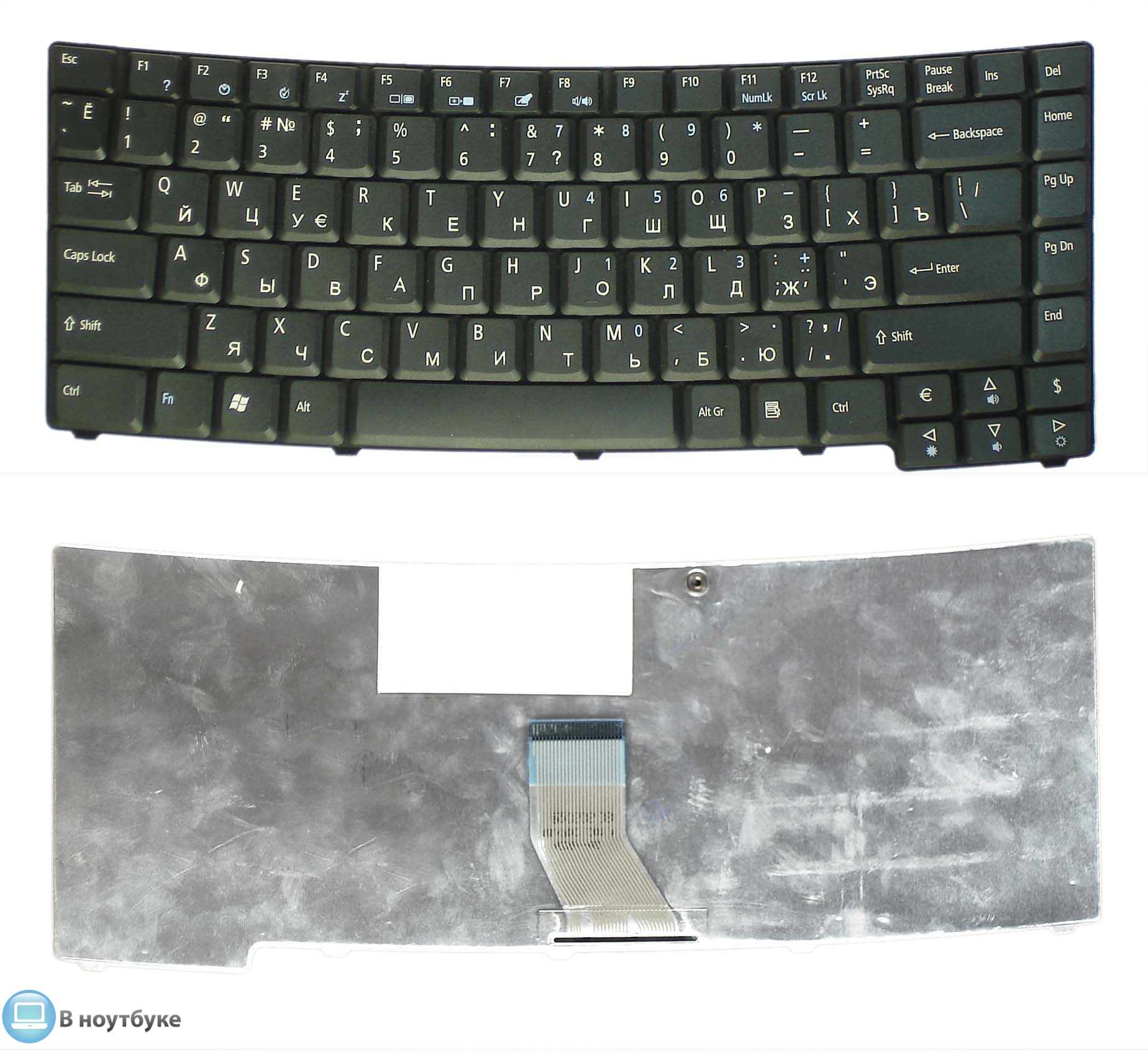 Клавиатура Acer Ferrari 4000 версия 2, OEM