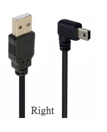 Кабель USB  Type A на Mini USB угол вправо  0,5 м