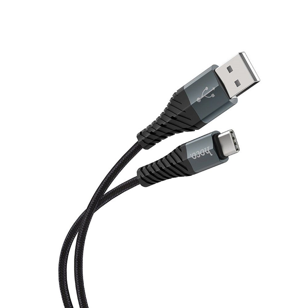 Кабель USB - TYPE-C HOCO X38 черный (1м)