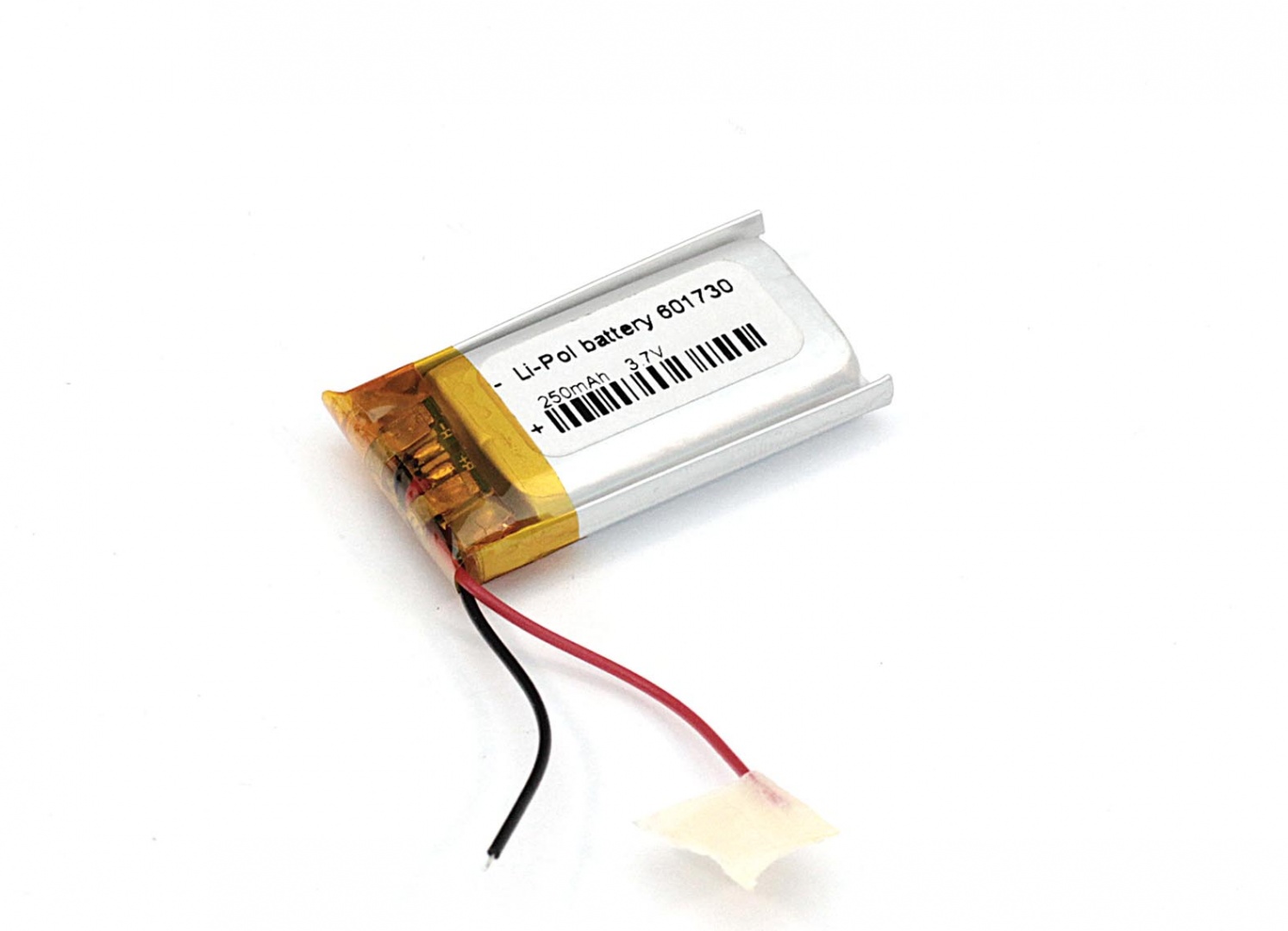 Аккумулятор Li-Pol (батарея) 6*17*30мм 2pin 3.7V/250mAh