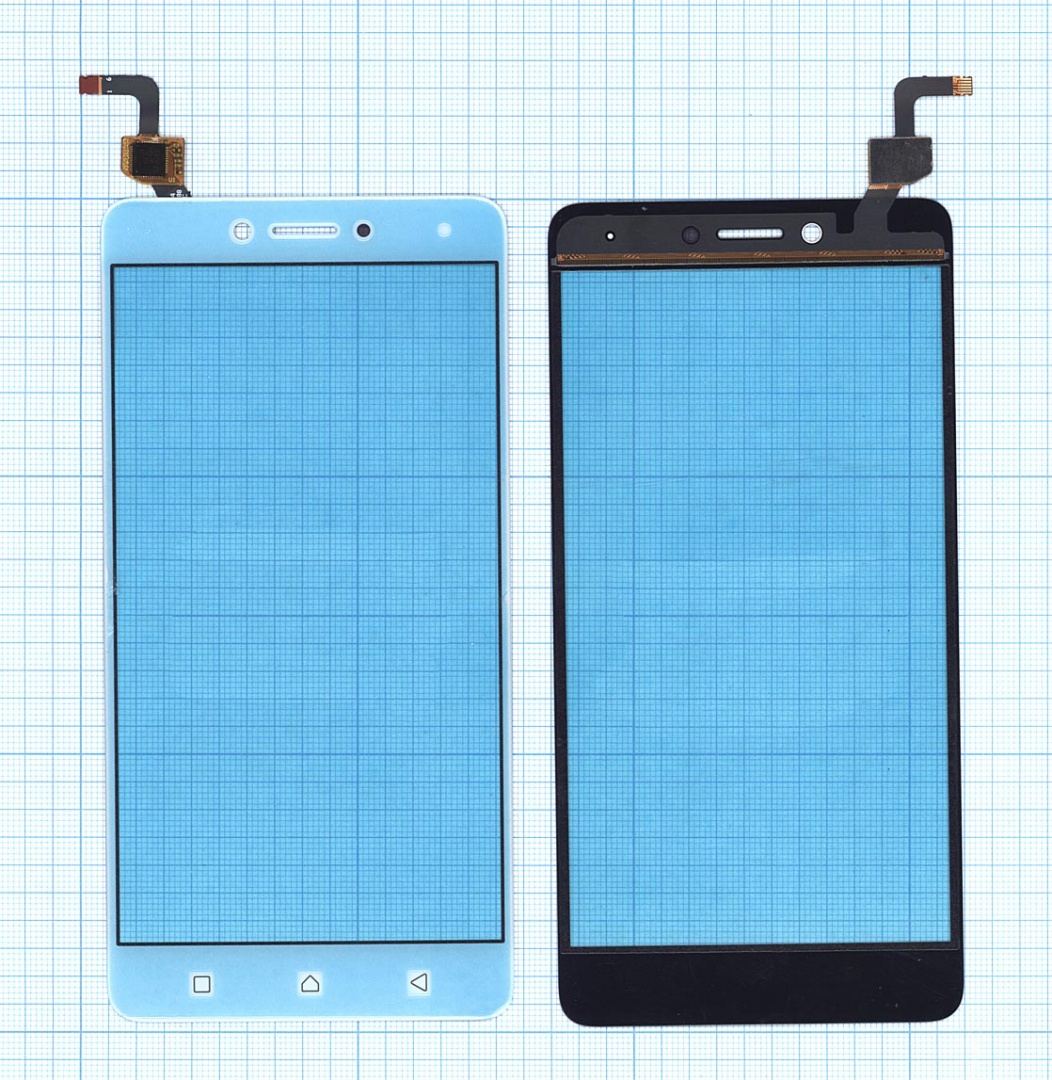 Сенсорное стекло (тачскрин) для Lenovo K6 Note (K53A48) белое