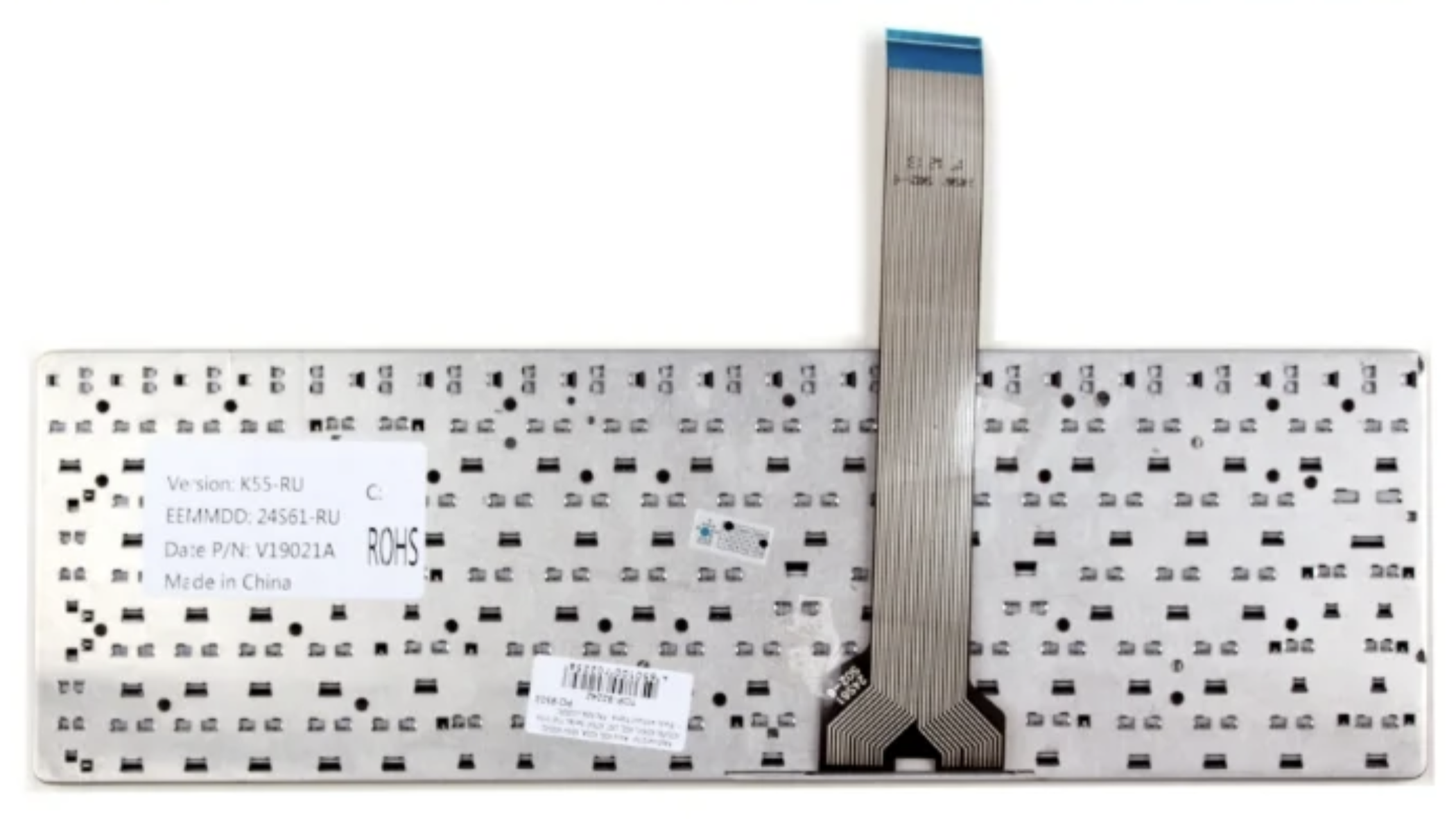 Клавиатура ASUS X756UQ-T4332D чёрная, без рамки, OEM