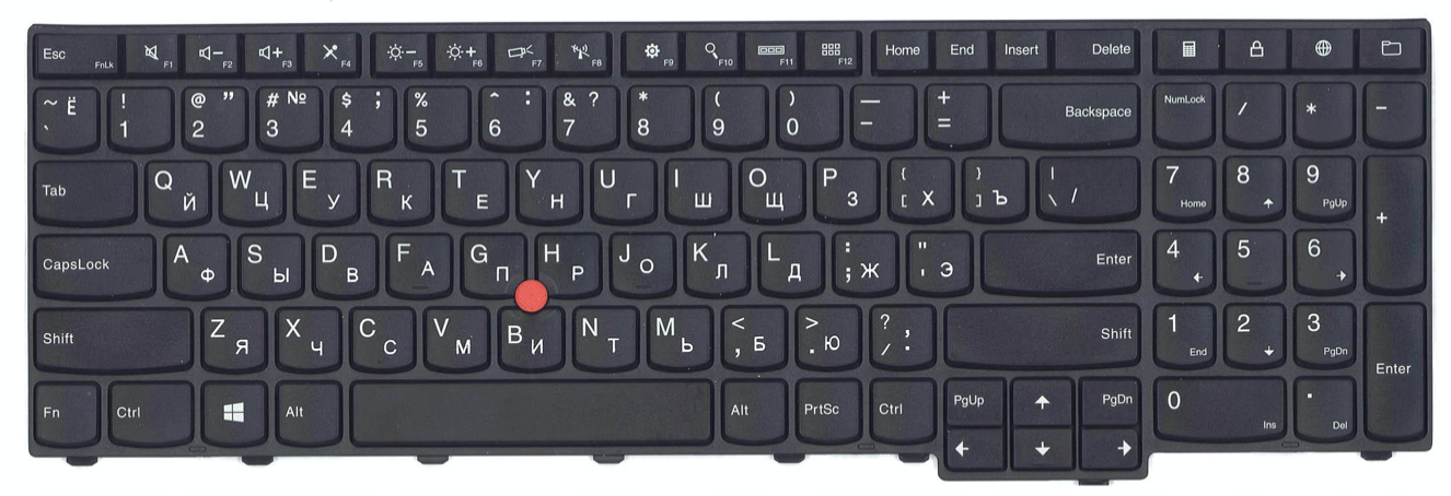 Клавиатура Lenovo ThinkPad Edge E531, L540