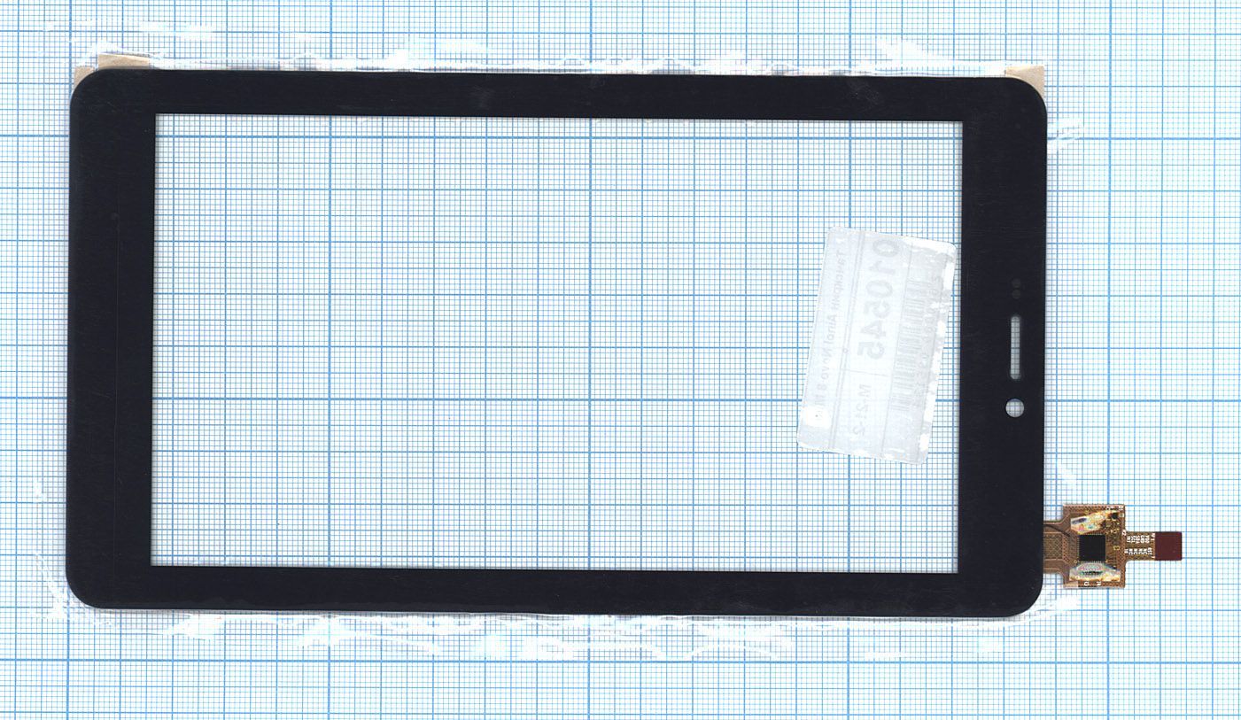 Сенсорное стекло (тачскрин) C196131A1-FPC740DR черное