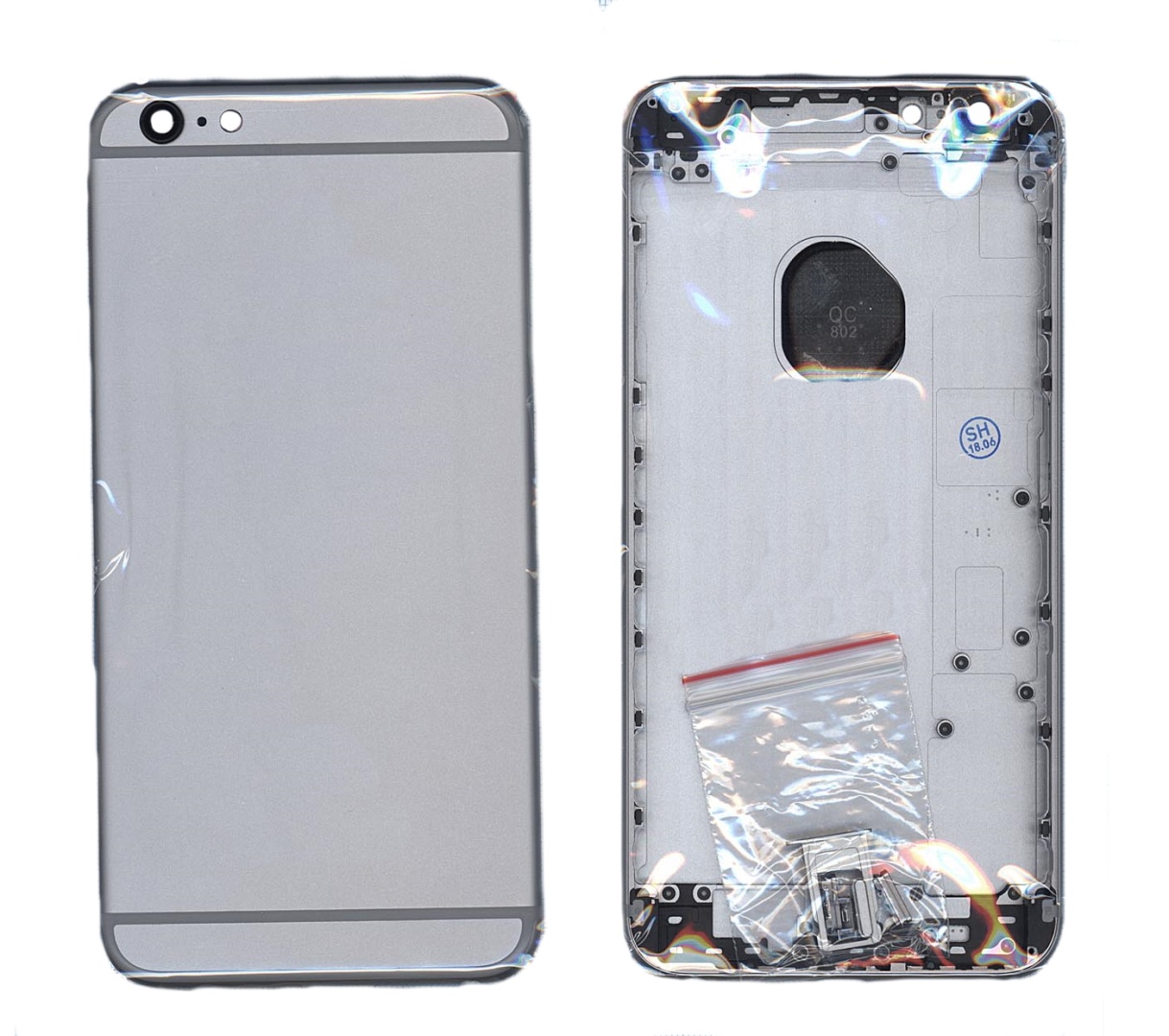 Задняя крышка для iPhone 6S Plus (5.5) серая