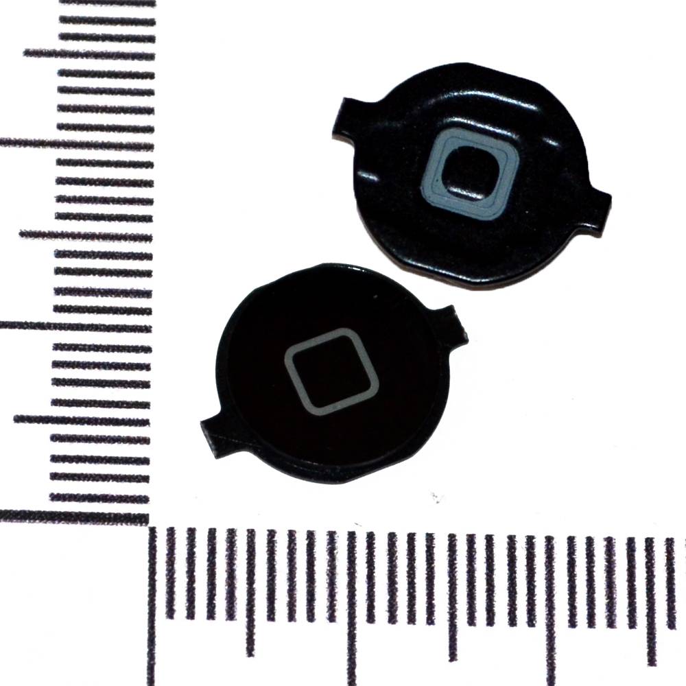 Толкатель кнопки HOME iPhone 4 чёрный