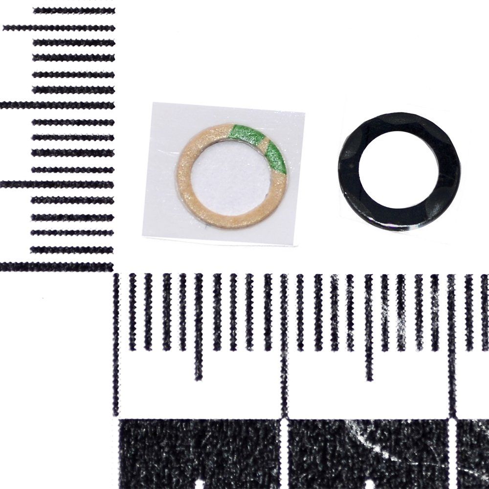 Стекло Huawei Mate 20 Lite задней камеры с глазком черный