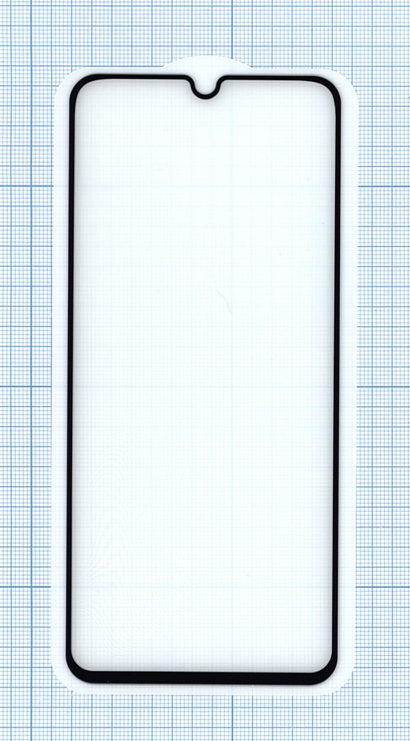 Защитное стекло "Полное покрытие" для Huawei Honor 30i черное