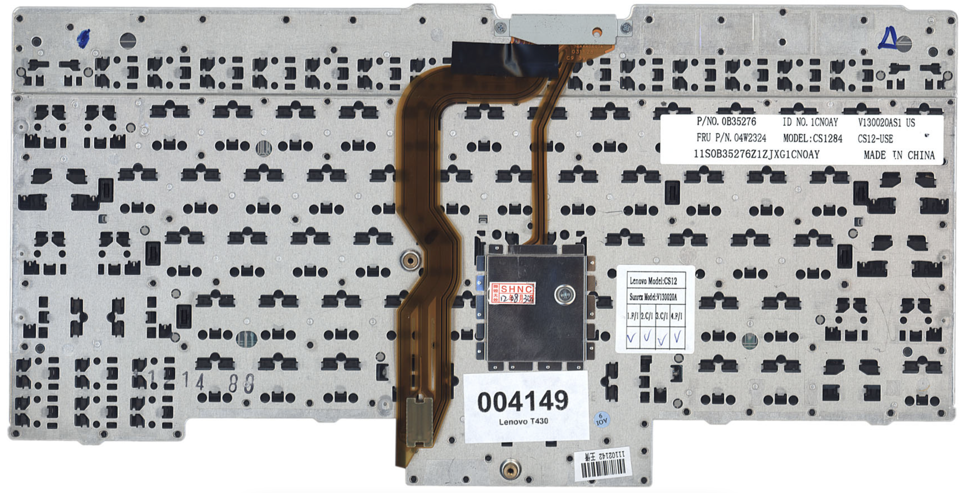 Клавиатура Lenovo ThinkPad T430s OEM