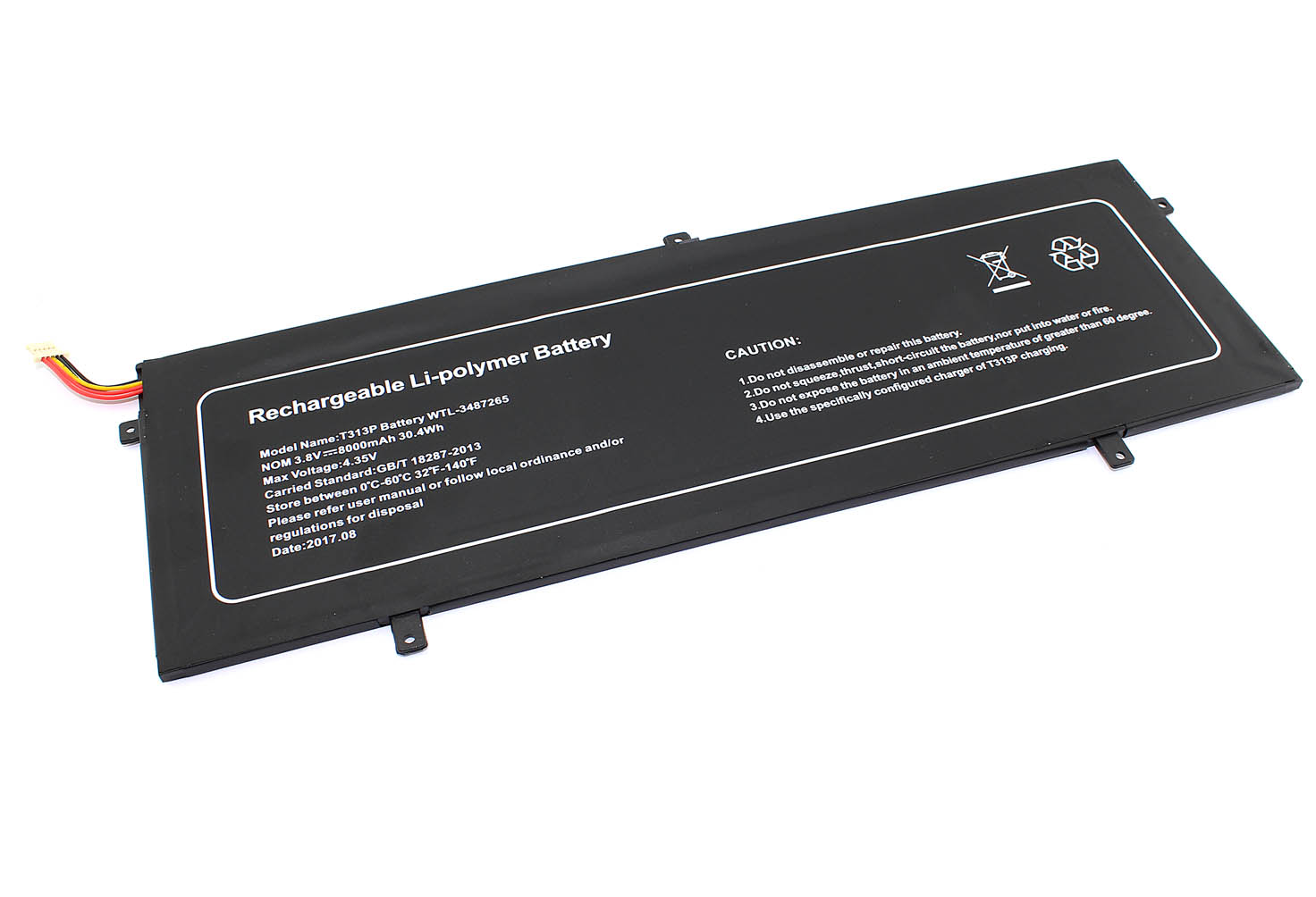 Аккумуляторная батарея для ноутбука Haier HI133 (T313P) 3.8V 8000mAh/30.4Wh