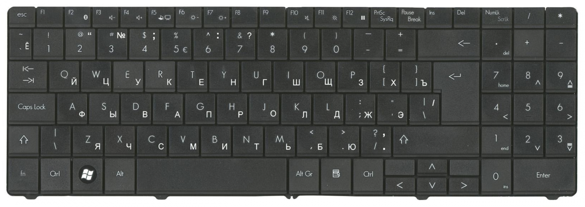 Клавиатура Packard Bell SL51 OEM