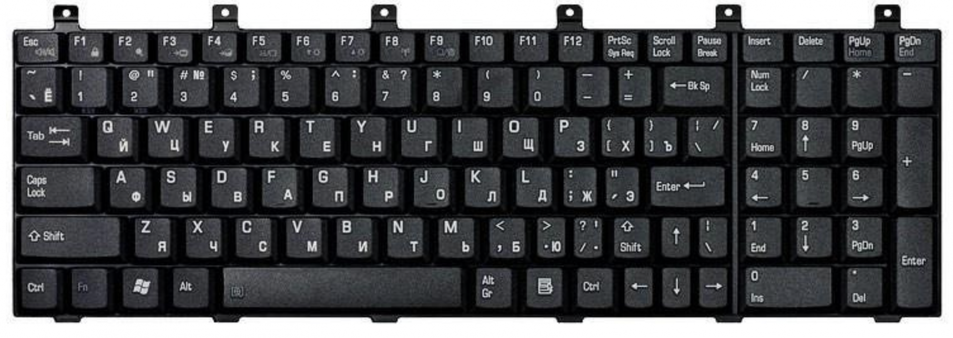 Клавиатура Toshiba Satellite P105 OEM