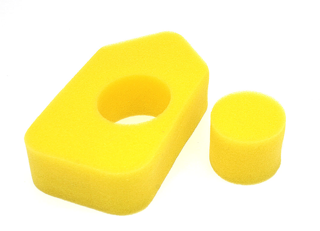 Воздушный фильтр  для двигателей  B&S, желтый (аналог 698369) 131093