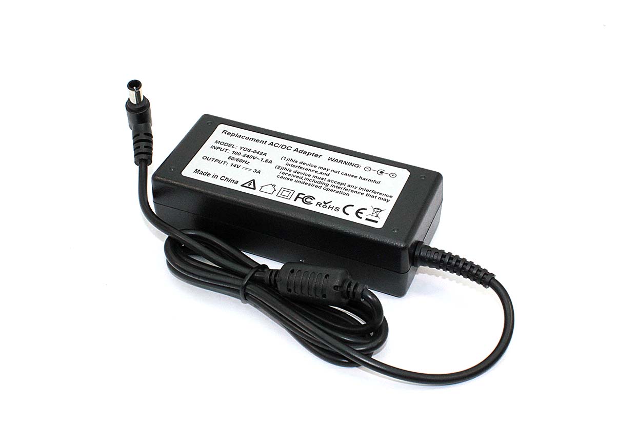 Блок питания (сетевой адаптер) для ноутбуков Samsung 14V 3A 6.5x4.4 OEM