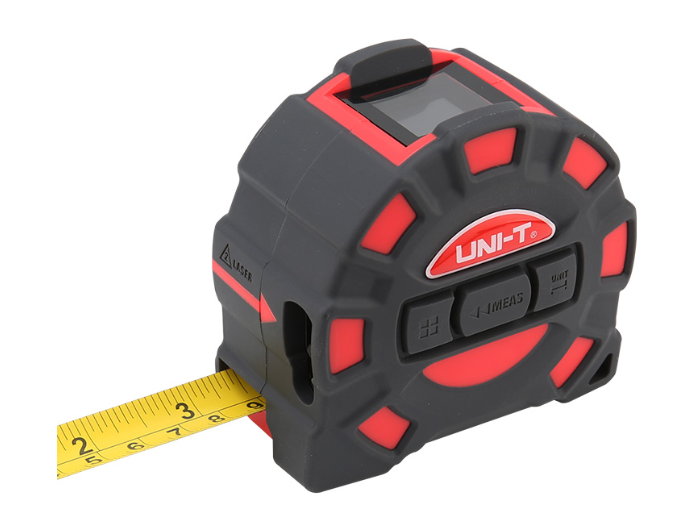 Рулетка 5 м с лазерным дальномером UNI-T LM40T до 40 метров