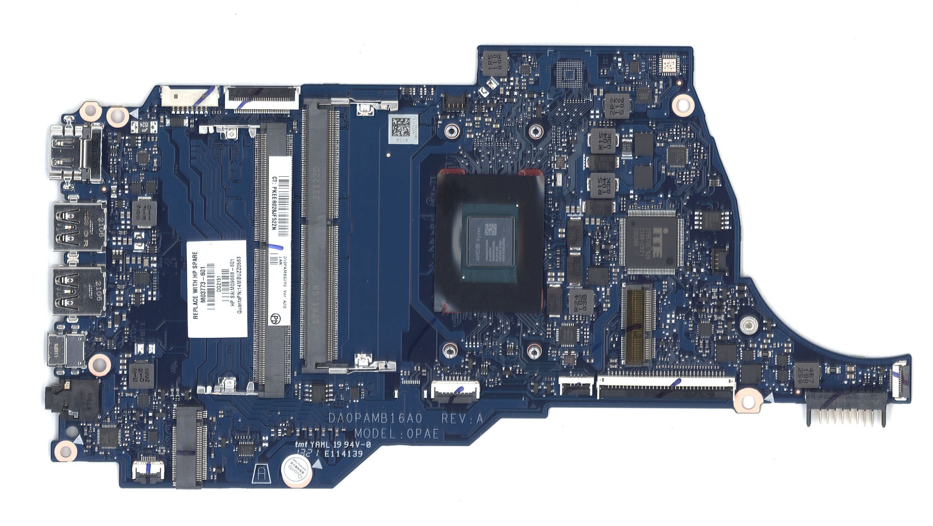 Материнская плата HP 14S-FQ R3-3250U