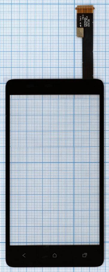 Сенсорное стекло (тачскрин) для HTC One SU T528w черное