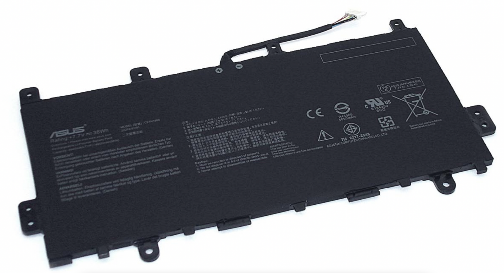 Аккумулятор Asus Chromebook C523NA-A20026 7.7V, 4800mAh, Original