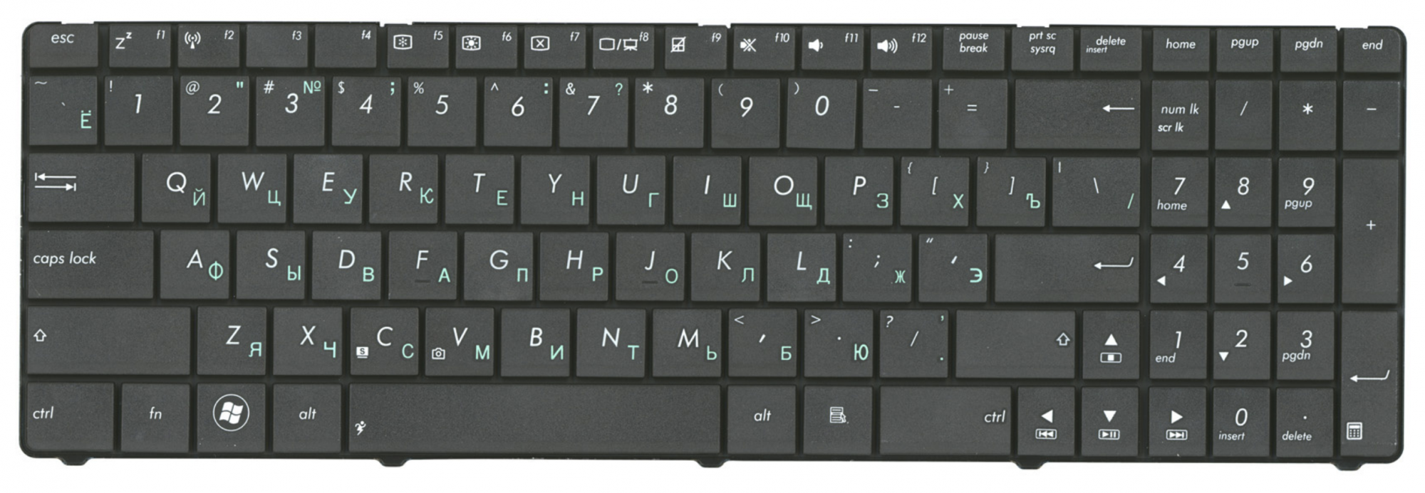 Клавиатура ASUS K75 OEM
