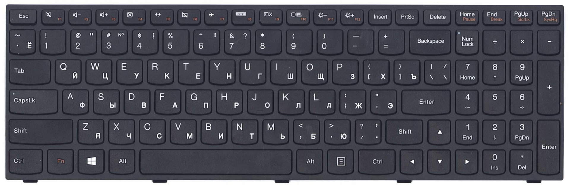 Клавиатура Lenovo IdeaPad Flex G5030 OEM