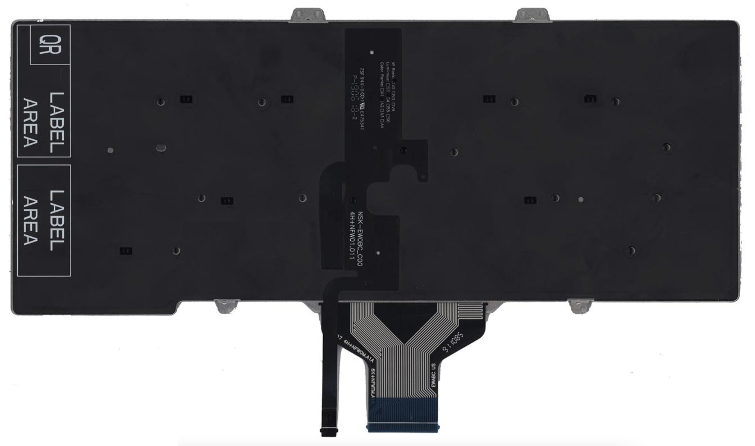 Клавиатура DELL Latitude 5400, 5400-6633 с подсветкой, OEM