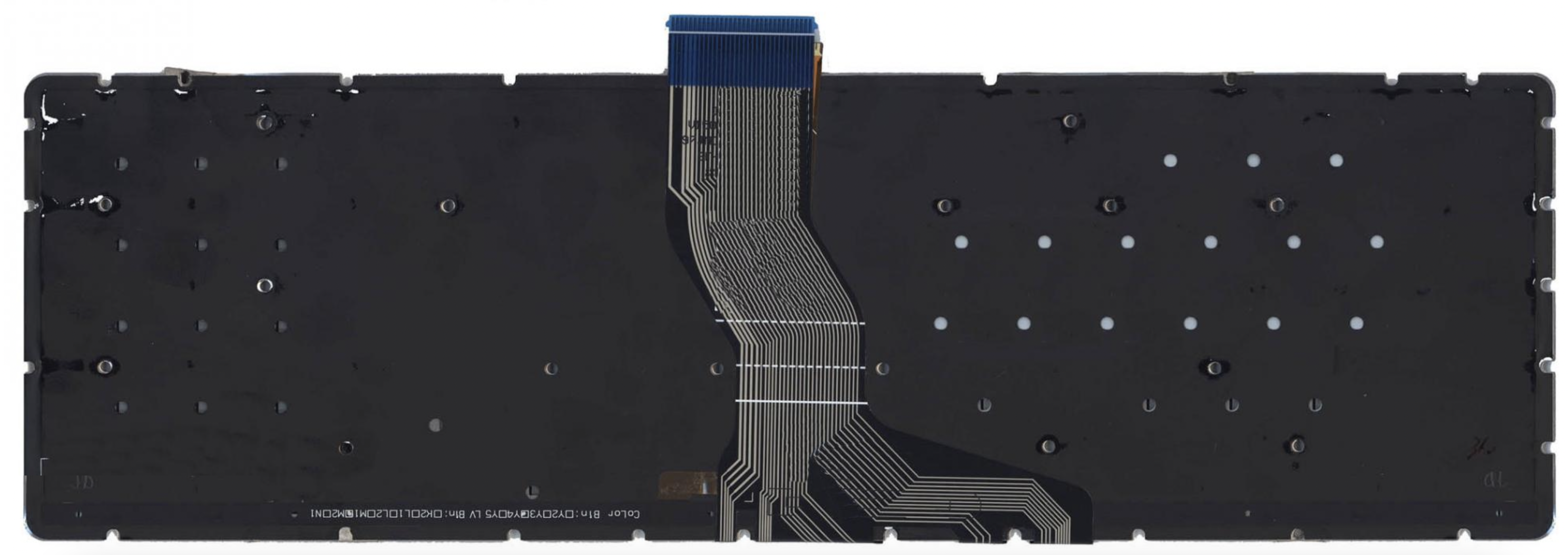 Клавиатура HP Omen 15-ax216ur 2ER06EA серебристая, с подсветкой, OEM